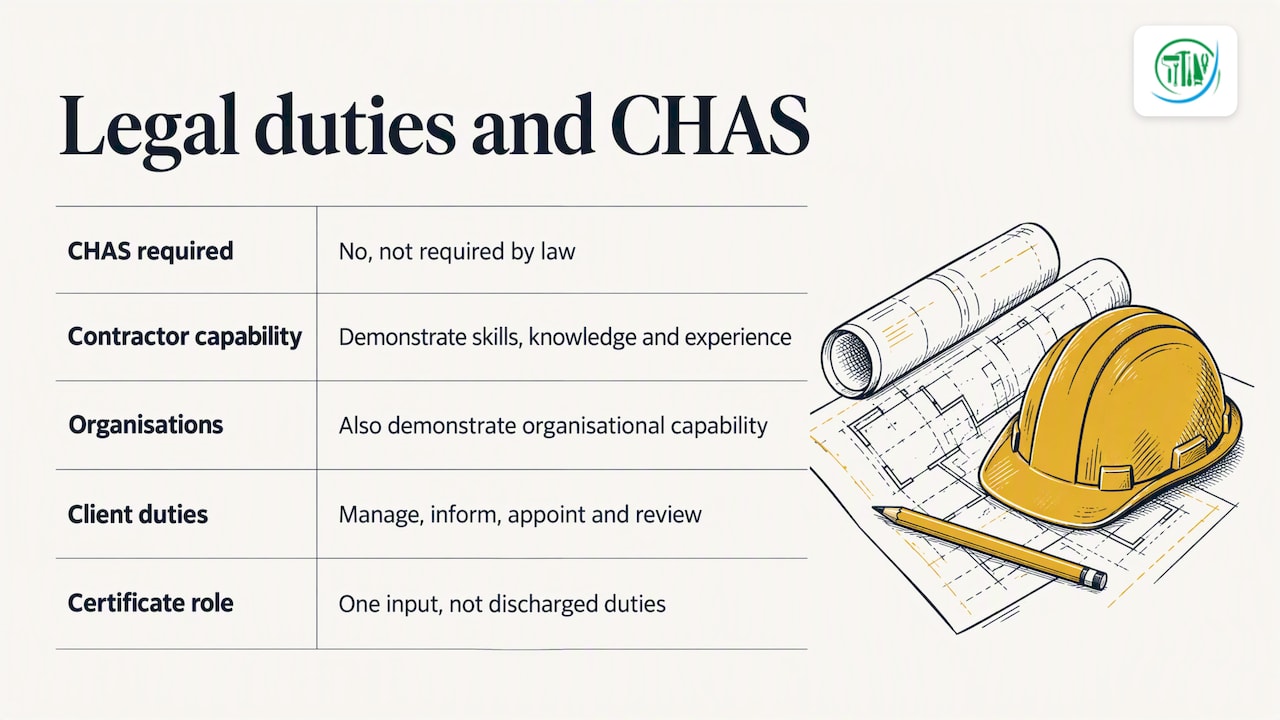 Is CHAS a legal requirement? — overview diagram