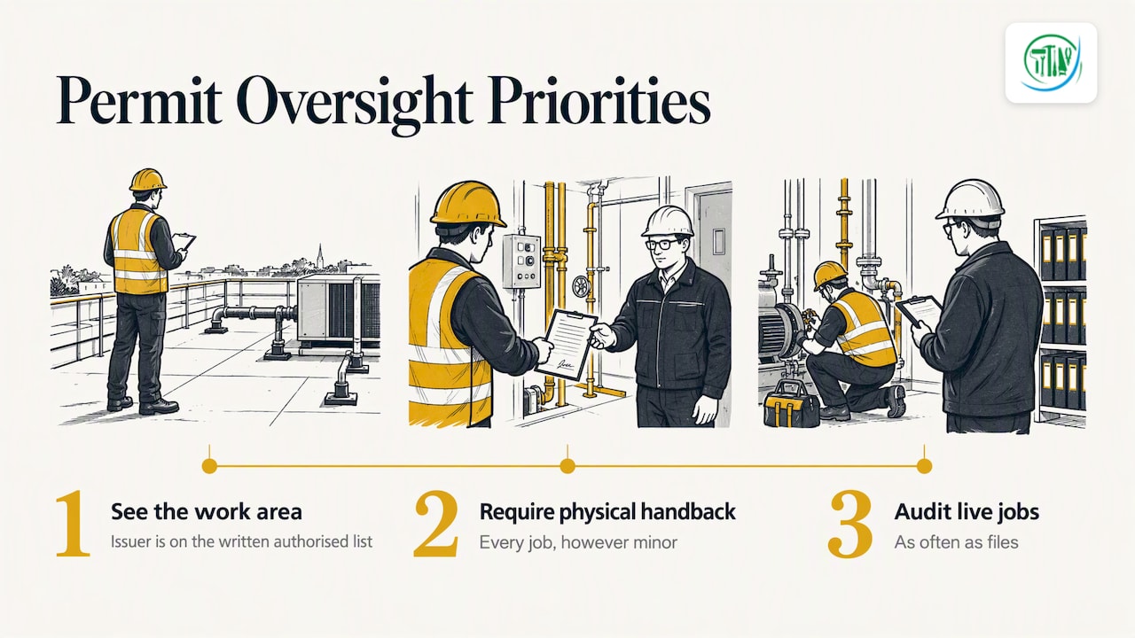 An editorial view: stop auditing paper and start auditing the work — overview diagram